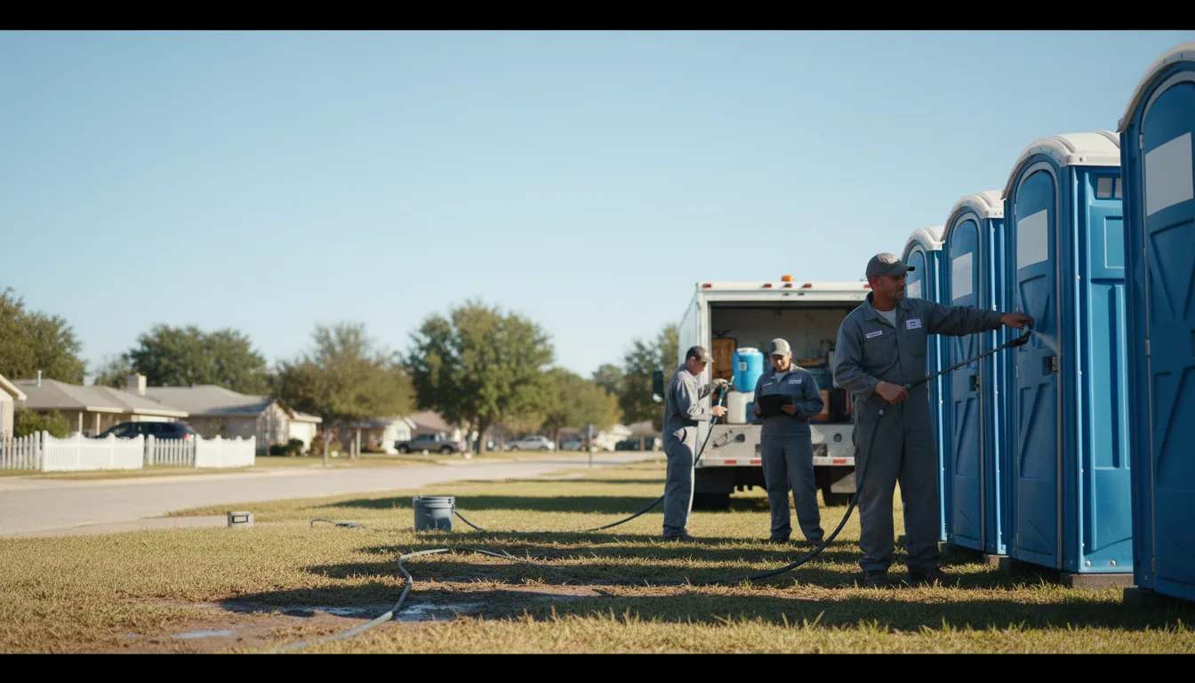 Long-Term Portable Toilet Rental in Midland, GA near me